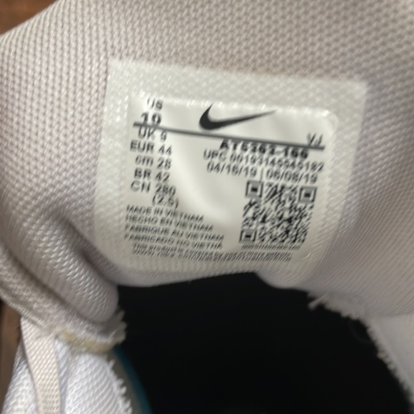 Men's Nike Signal D/MS/X 'Summit White Sneakers Size 10 - Picture 11 of 11